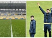 Сборная Украины на "Львов-Арене"