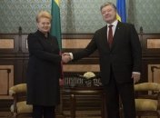 Президенты Украины и Литвы подписали дорожную карту на 2017-2018 годы
