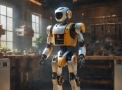 До появи справжніх роботів-помічників ще є час (зображення, згенероване ШІ)