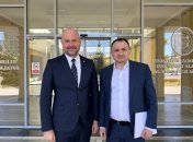 Николай Сольский (справа) и министр сельского хозяйства Молдовы Владимир Боля