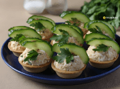 Тарталетки з печінкою