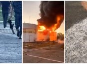 В россии случился пожар в топливном резервуаре