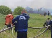 В "Чернобыльской пущи" до сих пор тушат два очага тлеющего торфа