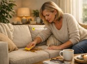 Убрать пятно от кофе с дивана или ковра проще, чем кажется