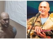 Зліва — скріншот відео, яке росіяни опублікували в мережі, праворуч — Олександр Лобас