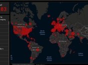 Число заболевших превысило 1 миллион 100 тысяч: карта распространения коронавируса