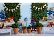 25 супер-идей, как организовать день рождения для фаната смурфиков