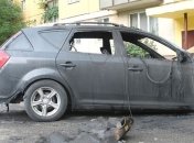 Сгорел автомобиль активиста Дорожного контроля