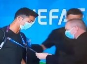 Охранник не узнал Криштиану Роналду