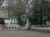 Техника оккупантов в Мелитополе