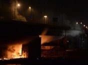 В Варшаве вспыхнул пожар на мосту через Вислу