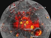 Ученые NASA составили цифровую топографическую карту Меркурия
