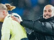 Хосеп Гвардиола и Эрлинг Холанн