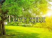 Тест дня от "Телеграфа"