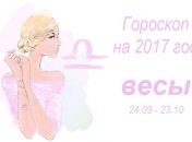 Гороскоп на 2017 по знакам Зодиака: Весы