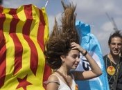 Студенты Барселоны вышли на улицы за независимость Каталонии
