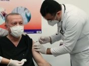 Президент Турции вакцинировался от коронавируса: что известно о препарате и фото