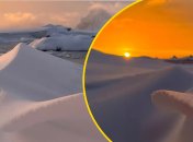 Снігові карнизи біля станції Вернадський, фото: Зоя Швидка