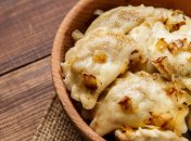 Постные вареники с картофелем