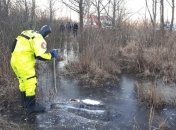 Из Днепра вытащили труп замерзшего мужчины: фото находки