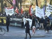 В Австрии начались протесты перед присягой нового правительства