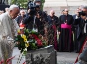 Папа Римский в Литве почтил память жертв советской и нацистской оккупаций 