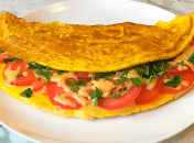 Лаваш с яйцом и начинкой