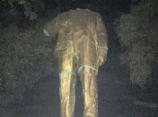 В Одесской области активисты отсекли голову Ленину