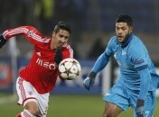 Лига чемпионов. "Зенит" минимально побеждает "Бенфику"