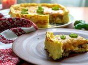 Картопляний пиріг з грибною начинкою — чудовий варіант у будь-якій ситуації