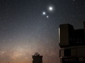 Юпитер и Сатурн "соединились": фото и видео редкого космического явления