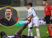 Главный тренер "Шахтера" Арда Туран и "динамовец" Константин Вивчаренко