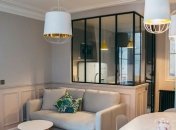 Роскошь и комфорт: красивая маленькая квартира в Париже (Фото)