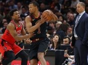 НБА: "Кливленд" вырвал победу у "Торонто"