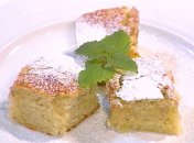 Банановое пирожное