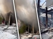 Місце влучання у Луганську