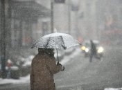 Человек с зонтиком