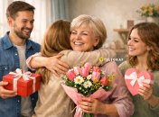 Главное - искренние эмоции вашей мамы