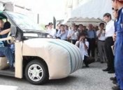 Электромобиль-подушка (Видео)