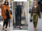 Які шкіряні штани в моді восени 2022 року
