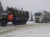 Снег и гололед в Украине: ситуация на дорогах