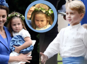 Принц Джордж и принцесса Шарлотта привлекли внимание публики на свадьбе: ФОТО