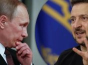 Володимир Путін та Володимир Зеленський