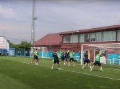 Шевченко заставил футболистов сборной Украины играть руками (видео)