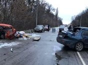 Смертельная авария на Днепропетровщине: два авто столкнулись лоб в лоб