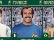 Месси, Мбаппе и Неймара показали в образе 1970-х (Фото)