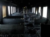 В Ровенской области на железной дороге загорелся поезд