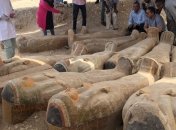 В Египте обнаружено 30 саркофагов с мумиями (Фото)