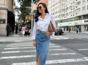 Стилізація джинсової спідниці влітку 2024 року