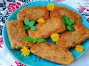 Благодаря ароматному кляру они похожи на куриные отбивные